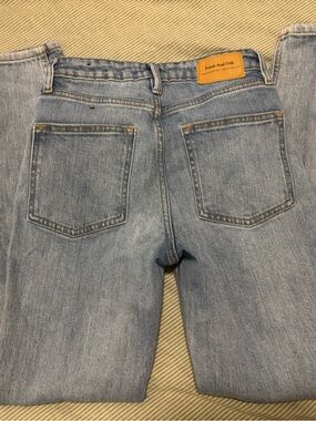 Frank & Oak Light Blue Straight-Leg Women's Jeans